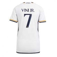 Real Madrid Vinicius Junior #7 Hjemmedrakt Kvinner 2023-24 Kortermet